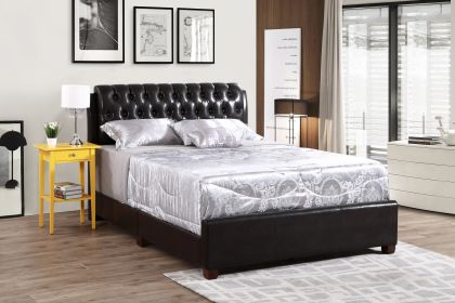 Glory Furniture Marilla G1550C-QB-UP Queen Bed , DARK BROWN