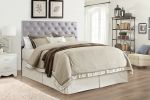 Glory Furniture Super Nova G0134-QHB Queen Bed , LIGHT GREY
