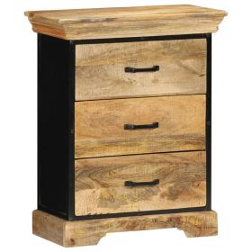 Chest of Drawers 23.6"x11.8"x29.5" Solid Mango Wood