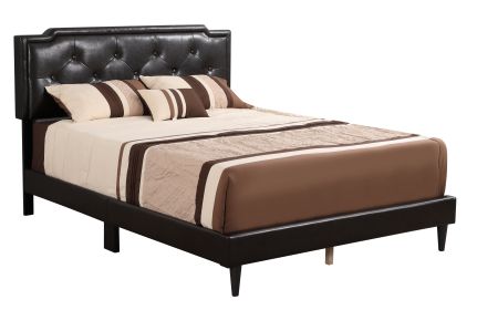 Glory Furniture Deb G1116-QB-UP Queen Bed - All In One Box , CAPPUCCINO