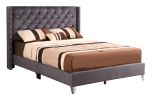 Glory Furniture Julie G1920-FB-UP Full Upholstered Bed , GRAY
