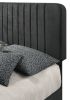 Glory Furniture Lodi G0407-QB-UP QUEEN BED , BLACK
