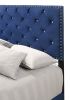 Glory Furniture Suffolk G1405-FB-UP Full Bed , NAVY BLUE