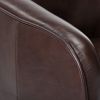 Tanner Brown Top Grain Leather Swivel Chair