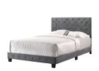 Glory Furniture Suffolk G1401-KB-UP King Bed , GRAY