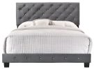 Glory Furniture Suffolk G1401-QB-UP Queen Bed , GRAY