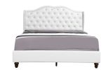 Glory Furniture Joy G1926-FB-UP Full Upholstered Bed , WHITE