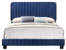 Glory Furniture Lodi G0409-FB-UP FULL BED , NAVY BLUE
