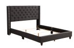 Glory Furniture Julie G1906-KB-UP King Upholstered Bed , BLACK