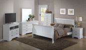 Glory Furniture Louis Phillipe G3190A-QB Queen Bed , White