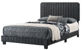 Glory Furniture Lodi G0407-QB-UP QUEEN BED , BLACK