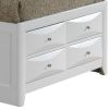 Glory Furniture Marilla G1570G-TSB3 Twin Storage Bed , White
