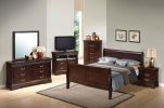 Glory Furniture Louis Phillipe G3125A-QB Queen Bed , Cappuccino