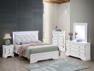 Glory Furniture Verona G6790C-FB3 Full Bed , Silver Champagne