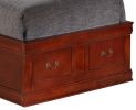 Glory Furniture Louis Phillipe G3100B-TSB Twin Storage Bed , Cherry