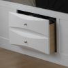 Glory Furniture Marilla G1570G-QSB3 Queen Storage Bed , White