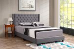 Glory Furniture Julie G1904-FB-UP Full Upholstered Bed , GRAY