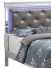 Glory Furniture Verona G6700C-FB3 Full Bed , Silver Champagne