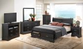 Glory Furniture Louis Phillipe G3150D-FSB2 Full Storage bed , Black