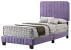 Glory Furniture Lodi G0502-TB-UP TWIN BED , PURPLE