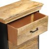 Chest of Drawers 23.6"x11.8"x29.5" Solid Mango Wood