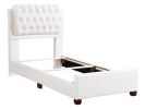Glory Furniture Marilla G1570C-TB-UP Twin Bed , WHITE