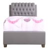 Glory Furniture Marilla G1505C-TB-UP Twin Bed , LIGHT GREY