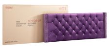 Glory Furniture Julie G1921-QB-UP Queen Upholstered Bed , PURPLE