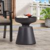 Outdoor LightWeight Concrete Side Table