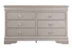 Glory Furniture Lorana G6500-D Dresser , Silver Champagne