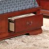 Glory Furniture Louis Phillipe G3100D-FSB2 Full Storage bed , Cherry