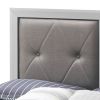 Glory Furniture Primo G1333A-QB Queen Bed , Silver Champagne