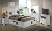 Glory Furniture Louis Phillipe G3190B-FSB Full Storage bed , White