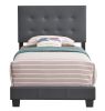 Glory Furniture Caldwell G1306-TB-UP Twin Bed , DARK GREY