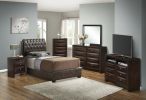 Glory Furniture Marilla G1550C-TB-UP Twin Bed , DARK BROWN
